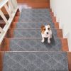 VEVOR Stair Treads, Stairs Carpet Non Slip 9" x 28", Indoor Stair Runner for Wooden Steps