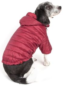 Lightweight Adjustable 'Sporty Avalanche' Pet Coat (size: medium)