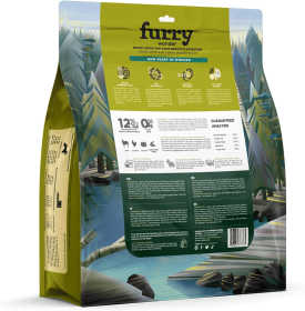 FURRY WONDER Freeze Dried Dog Food, Turkey & Chicken, 16 oz, Grain-Free, High Protein, Complete Meal or Topper, Immune Boost, USA Made (Flavor Name: Sensitive Digestion)